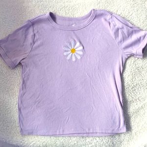 Purple hollister ribbed tee! 💜